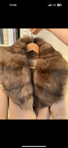 утепленное пальто с соболем - 3/5