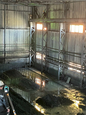 Нивелировка, рихтовка крановых путей мостовых кранов. - 10/12