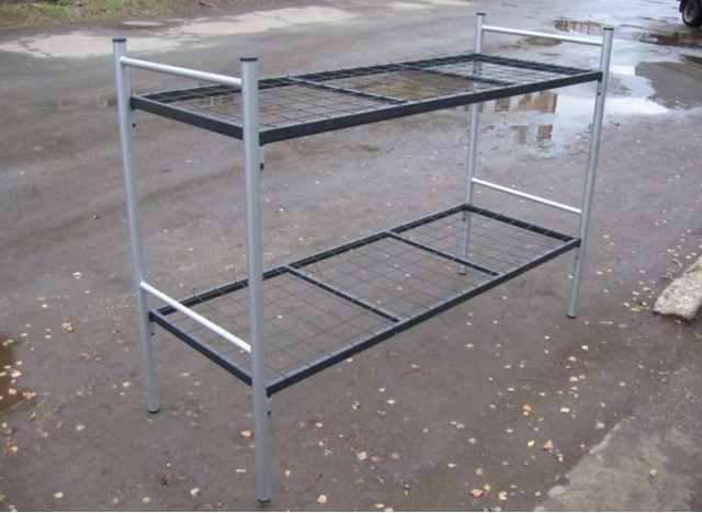 Кровати металлические высокого качества с ДСП спинками - 1/8