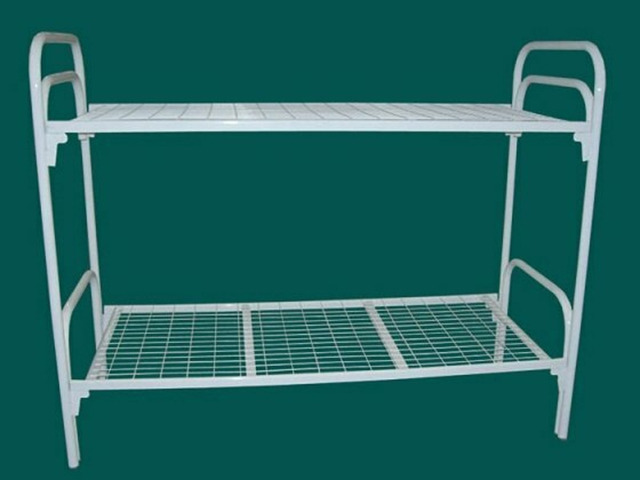 Кровати металлические высокого качества с ДСП спинками - 4/8