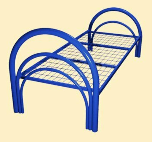 Дешевые металлические кровати с прокатной пружиной - 3/8