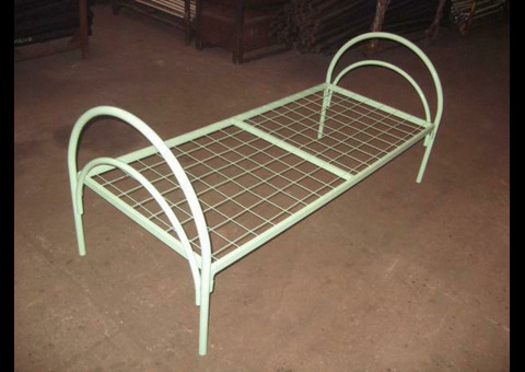 Металлические кровати в бытовки, времянки, вагончики
