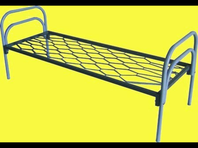 Металлические кровати в бытовки, времянки, вагончики - 7/8