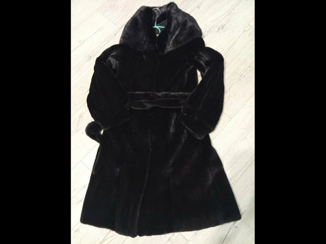 Продам шубу из меха норки б/у. - 2/6