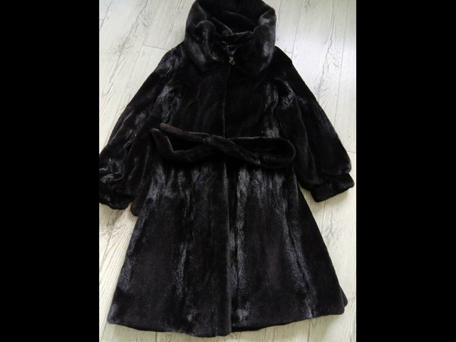 Продам шубу из меха норки б/у. - 3/6