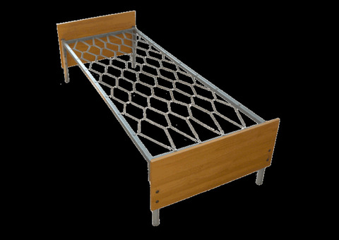 Кровати металлические качественные со сварной сеткой