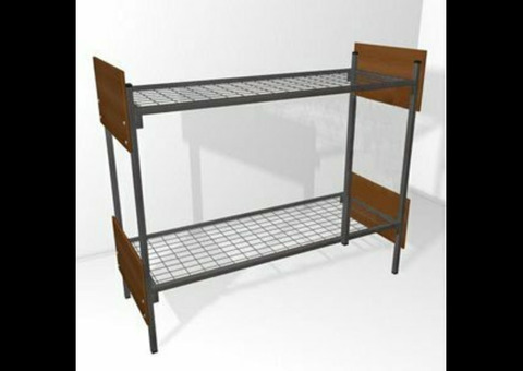 Кровати металлические крупным оптом в казармы