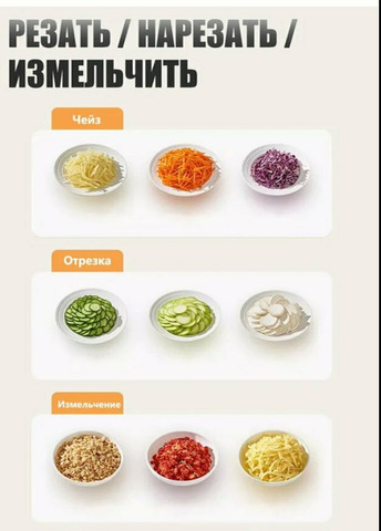 Измельчитель кухонный электрический с шинковкой - 6/6