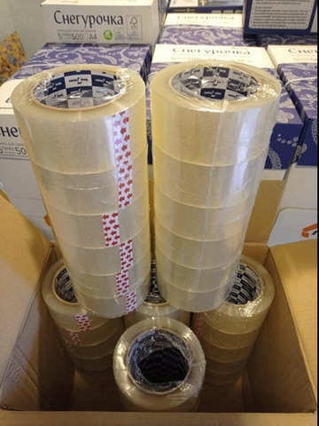 Скотч 50ммх150м Nova Roll; Комус; Юнибоб