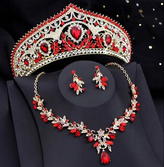 Комплект Бижутерии с Кокошником Cenmon