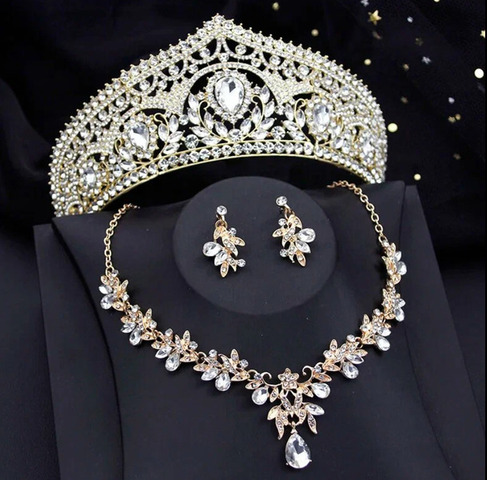 Комплект Бижутерии с Кокошником Cenmon - 2/8