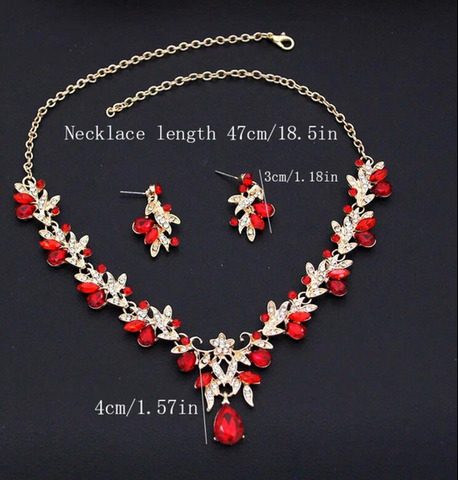 Комплект Бижутерии с Кокошником Cenmon - 6/8