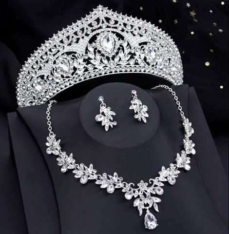 Комплект Бижутерии с Кокошником Cenmon - 8/8