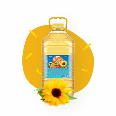 Масло подсолнечное ТМ Дары Кубани - 4/5