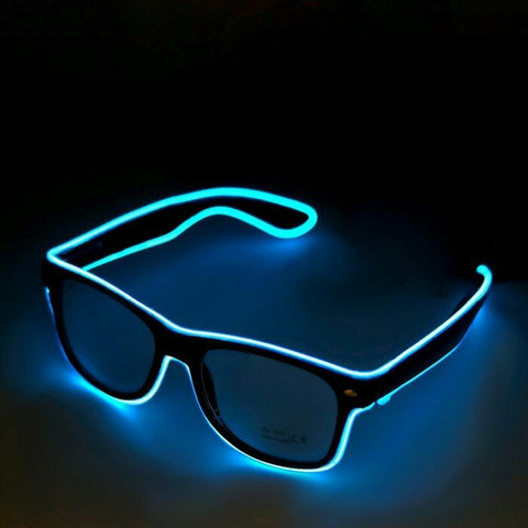 Очки с подсветкой, цвет синий - 3/3