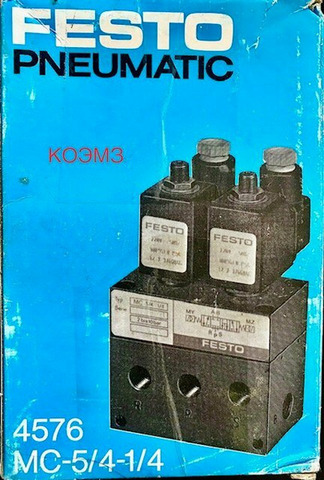 Распределитель Festo mfh-5-1/4, jmfh-5-1/4, mc-5/4-1/4 - 2/3
