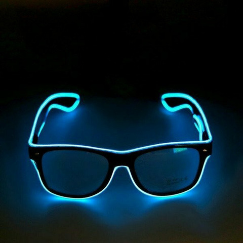 Очки с подсветкой, цвет синий - 3/3
