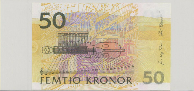 Швеция , 50 крон , 1996 г. , Unc . - 2/2