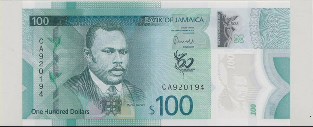 Ямайка , 100 долларов , 2022 г. , Unc .