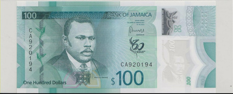 Ямайка , 100 долларов , 2022 г. , Unc .