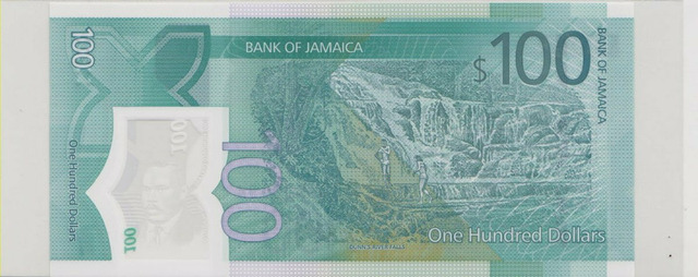 Ямайка , 100 долларов , 2022 г. , Unc . - 2/2