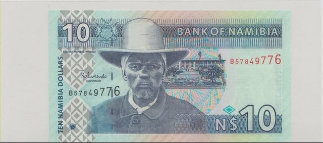 Намибия , 10 долларов , 2001 г. , Unc .