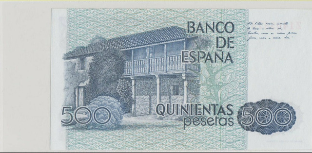 Испания , 500 песет , 1979 г. , Unc . - 2/2