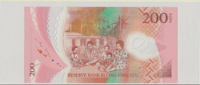 Вануату , 200 вату , 2014 г. , Unc . - 2/2