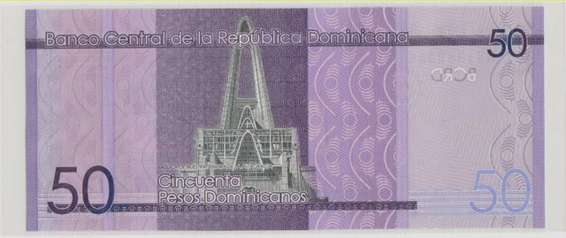 Доминиканская Республика , 50 песо , 2023 г. , Unc . - 2/2