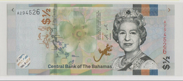 Багамские о-ва , 1/2 доллара , 2019 г. , Unc .