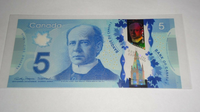 Канада , 5 долларов , 2013(2024) г. , Unc .