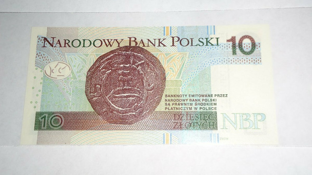 Польша , 10 злотых , 2016 г. , Unc . - 2/2