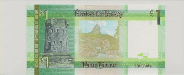 Джерси , 1 фунт , 2018 г. , Unc . - 2/2