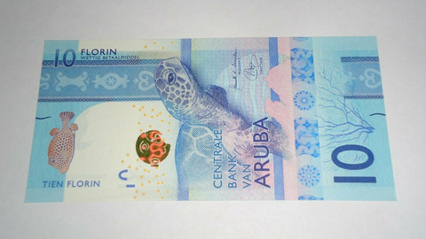 Аруба , 10 флоринов , 2019 г. , Unc .