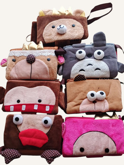 Детские кошельки‑барсетки с вкладышами, разные варианты.