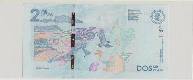 Колумбия , 2000 песо , 2021 г. , Unc . - 2/2