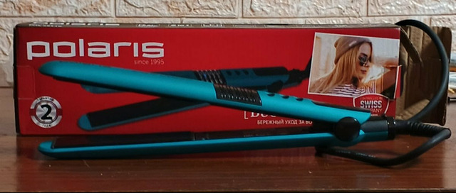Выпрямитель для волос Polaris, почти новый - 1/4