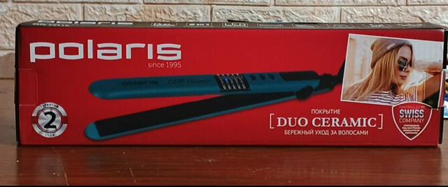 Выпрямитель для волос Polaris, почти новый - 3/4