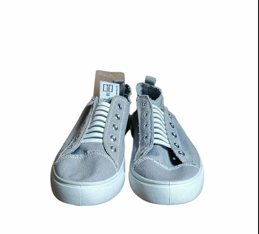 Женские кеды серые, р. 38, новые в коробке. - 1/4