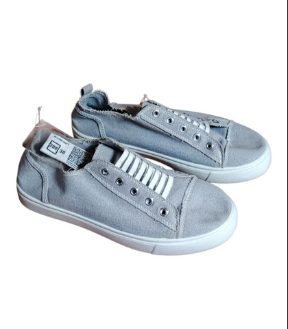 Женские кеды серые, р. 38, новые в коробке. - 3/4