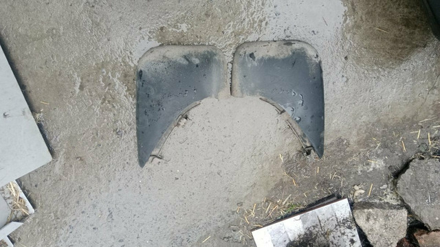 Брызговик задний форд фьюжн - 2/2