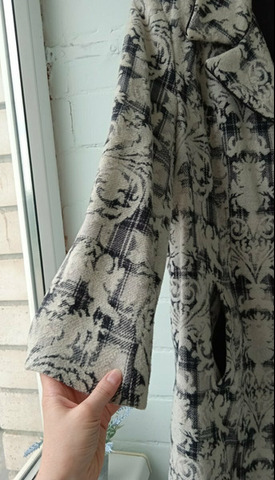 Пальто весна шерстяное 52-54 - 9/12