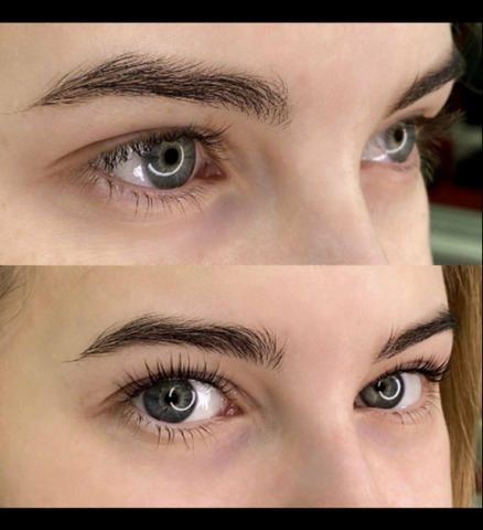 Ламинирование ресниц и оформление бровей - 2/5
