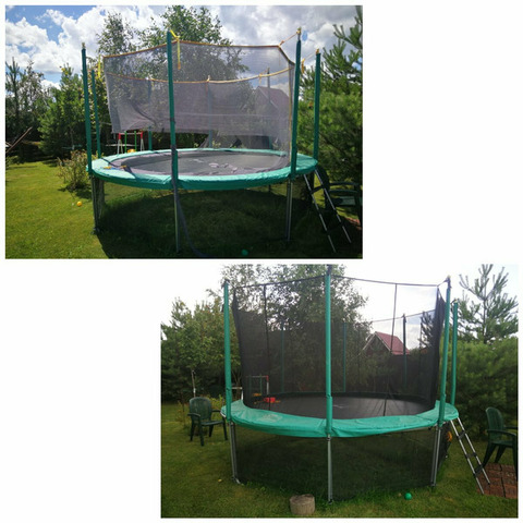 Защитная сетка для батута - сошьем любую. - 1/4