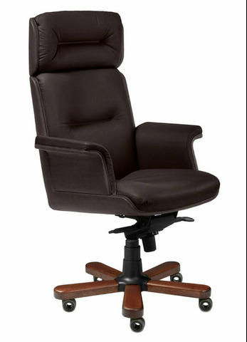 Кресло премиум руководителя Стил Нотабл А натуральная кожа
