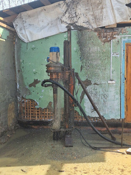 Бурение скважин малогабаритной установкой