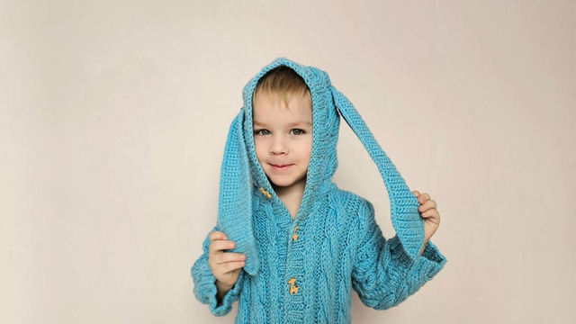 Вязаный комбинезон - 1/6