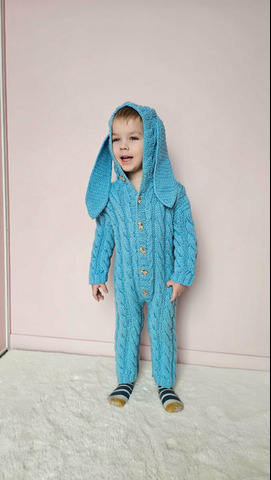 Вязаный комбинезон - 3/6