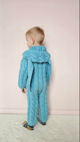 Вязаный комбинезон - 4/6