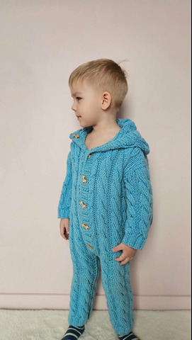 Вязаный комбинезон - 5/6